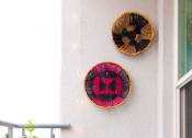 Thumbnail 6 of 15 - a white chair on a balcony with a fan
