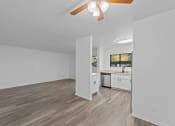 Thumbnail 7 of 33 - Sagecliff Apartments Living Room and Kitchen