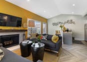 Thumbnail 4 of 20 - Saratoga Apartments in Everett, Washington Clubhouse Lounge