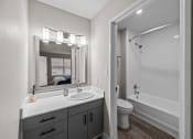 Thumbnail 6 of 26 - Studio Domain Apartments in Austin, Texas Bathroom