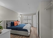 Thumbnail 4 of 26 - Studio Domain Apartments in Austin, Texas Model Bedroom