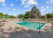 Thumbnail 26 of 34 - our apartments have a resort style pool with chairs and umbrellas