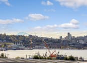 Thumbnail 22 of 36 - The Hayes on Stone Way Apartments  view of the city and the water and a city skyline at The Hayes on Stone Way, Washington