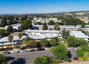 Thumbnail 11 of 11 - Aerial View of The Mark Apartments in Hayward, California and Surrounding Area