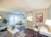 Thumbnail 3 of 18 - The Monet Apartments in Dallas, Texas Model Living Room
