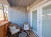Thumbnail 9 of 18 - The Monet Apartments in Dallas, Texas Private Balcony