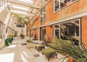 Thumbnail 18 of 28 - The Studios at NoHo in North Hollywood, California Exterior and Courtyard with Seating and Plants