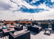 Thumbnail 20 of 28 - The Studios Noho in North Hollywood, California Rooftop Patio with Seating and Beautiful Views