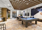 Thumbnail 17 of 26 - Vela Apartments games room with a pool table