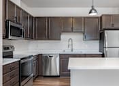 Thumbnail 40 of 48 - Vicinity at Horn Rapids Apartments Model Kitchen