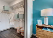 Thumbnail 14 of 37 - Voda_Kirkland_WA_Apartment_BedroomAndCloset