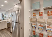 Thumbnail 11 of 37 - Voda_Kirkland_WA_Apartment_KitchenPantry