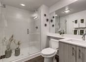 Thumbnail 8 of 37 - Voda_Kirkland_WA_Apartment_ModernMasterBathroom