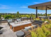 Thumbnail 11 of 19 - take in the views from the firepit on the rooftop deck at The Hemlock, Washington