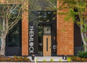 Thumbnail 19 of 19 - a building with a clock on the front of it at The Hemlock, Washington