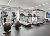 Thumbnail 51 of 66 - Full sized gym with a variety of equipment at CityView on Meridian, Indianapolis, IN,46208
