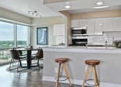 Thumbnail 14 of 66 - Large kitchen island perfect for a breakfast bar at CityView on Meridian, Indiana, 46208
