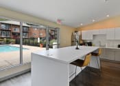Thumbnail 23 of 39 - Clubhouse kitchen and dining area at Heritage Hill Estates Apartments, Cincinnati, Ohio 45227