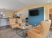 Thumbnail 24 of 39 - Casual seating area in the clubhouse at Heritage Hill Estates Apartments, Cincinnati, Ohio 45227