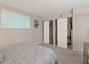 Thumbnail 13 of 39 - Double closets for extra storage space at Heritage Hill Estates Apartments, Cincinnati, Ohio 45227