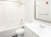 Thumbnail 9 of 21 - Full Bathroom at Peachtree Place Apartments, Columbia, SC