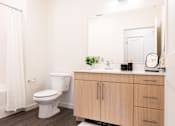 Thumbnail 30 of 52 - Bathroom With Bathtub at Copestone Apartments, Garden City Idaho