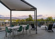 Thumbnail 42 of 52 - Rooftop Patio And Chairs at Copestone Apartments, Garden City Idaho