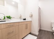 Thumbnail 31 of 52 - Modern Bathroom at Copestone Apartments, Idaho