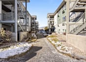 Thumbnail 32 of 46 - snowy pathway at Great Northern, Montana, 59808