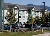Thumbnail 5 of 46 - building with a mountain in the background at Great Northern, Missoula, MT 59808