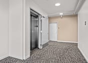 Thumbnail 27 of 31 - A hallway with a carpeted floor at Majestic Drive, Missoula, 59808