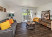 Thumbnail 30 of 37 - Living Area With Balcony at The Village at Westmeadow, Colorado Springs