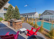 Thumbnail 5 of 37 - Poolside Grill Station at The Village at Westmeadow, Colorado Springs, CO, 80906