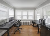 Thumbnail 41 of 45 - Resident Business Center With Computer And Printer at Cedar Park Apartments, New York, 12180