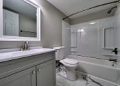 Thumbnail 18 of 44 - Bathroom with Tub at Highland Club Apartments, Watervliet, NY 12189