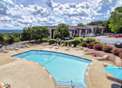 Thumbnail 37 of 44 - Aerial Pool View at Highland Club Apartments, Watervliet, NY 12189