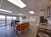 Thumbnail 42 of 44 - Kitchen Area In Clubhouse at Highland Club Apartments in Watervliet, NY 12189