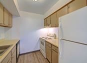 Thumbnail 16 of 44 - Fully Equipped Kitchen at Highland Club Apartments, Watervliet, NY, 12189