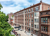 Thumbnail 1 of 27 - Street view of city at Willett Apartments, Albany, New York