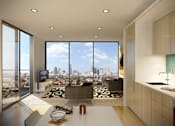 Thumbnail 3 of 13 - City views from kitchen