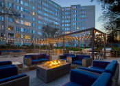 Thumbnail 1 of 40 - Shirlington House Outdoor Fireplace