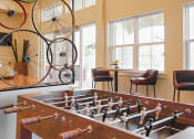 Thumbnail 17 of 34 - The Gate Apartments Clubhouse Gameroom Foosball Table