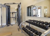 Thumbnail 21 of 34 - The Gate Apartments Fitness Center Free Weights