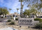 Thumbnail 5 of 39 - Welcoming Signage at Vintage at Scottsdale, Arizona, 85260