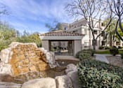 Thumbnail 24 of 39 - Waterfall in the front yard at Vintage at Scottsdale, SCOTTSDALE Arizona