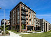 Thumbnail 1 of 27 - Grand entryway with park terrace and ground floor retail - Brentford at the Mile