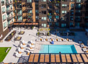 Thumbnail 1 of 22 - Resort-style pool - aerial photo - Onyx Edina