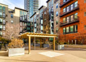 Thumbnail 2 of 27 - Courtyard with pergola - Eitel Apartments