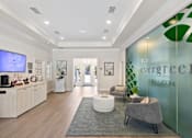 Thumbnail 2 of 29 - Clubhouse loungeLeasing office main entryway - Evergreen Lenox Park
