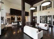 Thumbnail 2 of 19 - The Juncture clubhouse lounge with seating